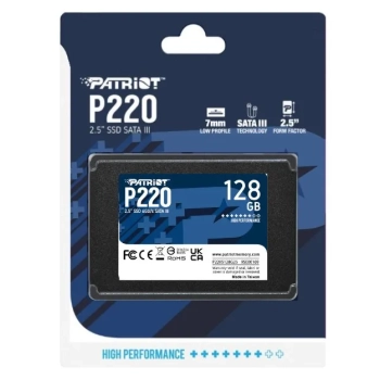 SSD Patriot P220 128GB SATA3 2,5