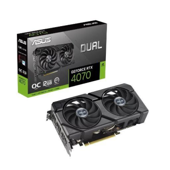 VGA PCIE16 RTX4070 12GB GDDR6X/DUAL-RTX4070-O12G-EVO ASUS-1