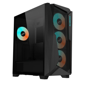 CASE MIDITOWER ATX W/O PSU/GB-C301G BLACK GIGABYTE-1