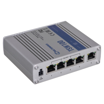 Teltonika TSW100 Switch PoE 5x Gigabit Ethernet-1