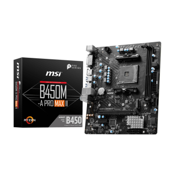 MB AMD B450 SAM4 MATX/B450M-A PRO MAX II MSI-1