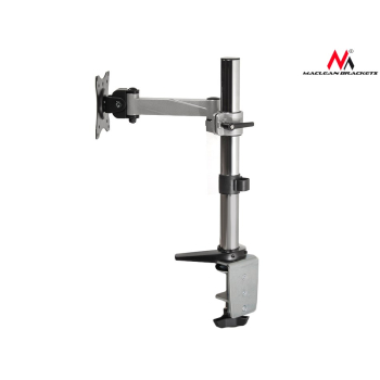Uchwyt biurkowy do monitora LCD Maclean, max VESA 100x100, 8kg, aluminiowy, MC-717-1