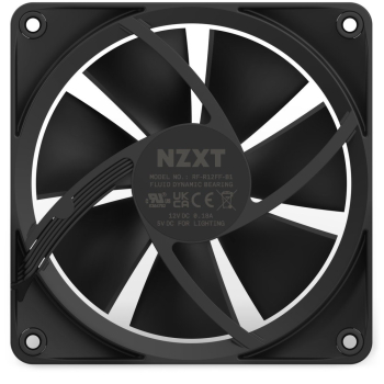 NZXT F120 PWM-Lüfter, schwarz-1