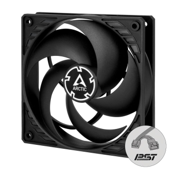 Arctic P12 PWM PST CO Lüfter, schwarz - 120mm-1