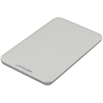 USB Gehäuse SATA-HDD 2.5"Alu USB3.0 LC-POWER white-1