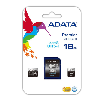 ADATA | Premier | 16 GB | SDHC | Flash memory class 10 | No-1