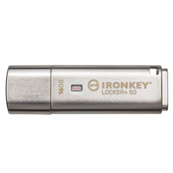 16GB USB 3.2 IRONKEY LOCKER+ 50/AES USB W/256BIT ENCRYPTION-1