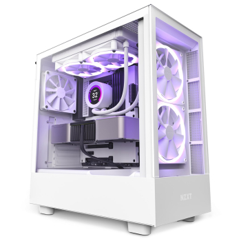 NZXT H5 Elite RGB Midi-Tower - weiß-1