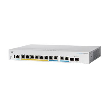 CBS350 MANAGED 2-PORT 2.5GE/6-PORT GE POE 2X10G COMBO-1