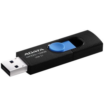 MEMORY DRIVE FLASH USB3 128GB/BLACK AUV320-128G-RBKBL ADATA-1