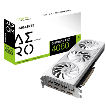 VGA PCIE16 RTX4060 8GB GDDR6/GV-N4060AERO OC-8GD GIGABYTE-1
