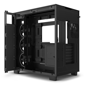 Wieża typu midi-tower NZXT H9 Elite - Czarny-1
