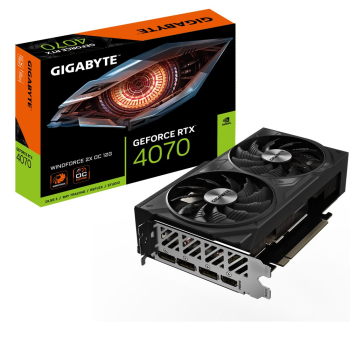 VGA PCIE16 RTX4070 12GB GDDR6X/GV-N4070WF2OC-12GD GIGABYTE-1