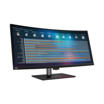 Lenovo ThinkVision P40w-20 40" 5K WUHD Curved Monitor IPS Panel, 75Hz, 4ms, HDMI, DP, Thunderbolt 4 Tilt/Swivel/Lift Sta