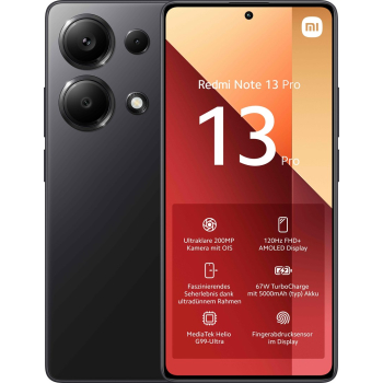 Smartfon Xiaomi Redmi Note 13 Pro 8/256GB Midnight Black-1