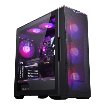PHANTEKS Eclipse G500A D-RGB Midi-Tower, Tempered Glass - schwarz-1