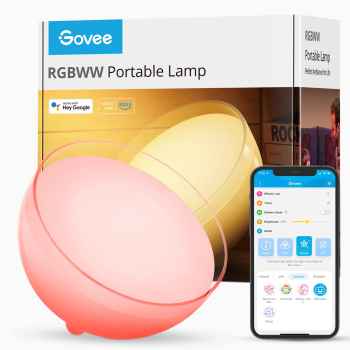 Govee H6058; Lampa LED; RGBWW, Bluetooth, Wi-Fi-1