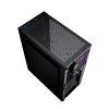 GEMBIRD OBUDOWA FORNAX 2500 MIDI-TOWER (1X USB 3.0, 2X USB 2.0, HD AUDIO, SZKLANY PANEL BOCZNY) CZARNA-7