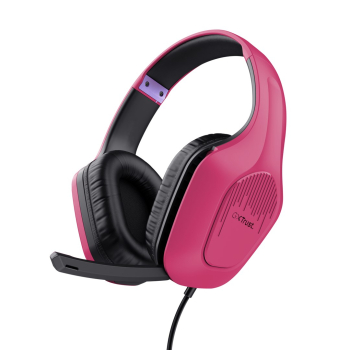 Słuchawki TRUST GXT415P ZIROX HEADSET - PINK 24992-1