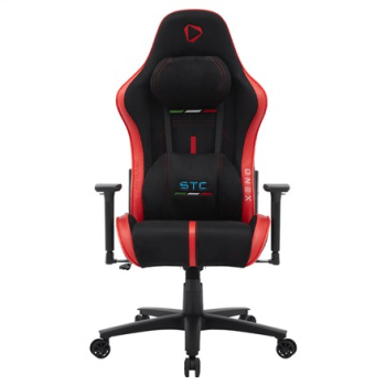 Fotel gamingowy ONEX STC Alcantara serii L - Czarny/Czerwony | Onex-1
