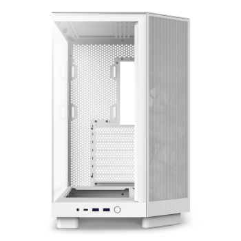 NZXT OBUDOWA KOMPUTEROWA NZXT OBUDOWA H6 FLOW MIDI TOWER Z OKNEM BIAŁA-1