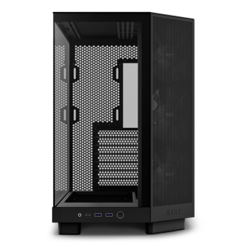 NZXT OBUDOWA KOMPUTEROWA NZXT H6 FLOW RGB MIDI TOWER Z OKNEM CZARNA-1