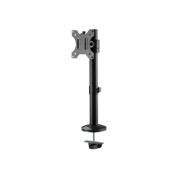 Uchwyt biurkowy kolumnowy pojedynczy (zacisk) 1xLCD max. 32"max. 8kg uchylno-obrotowy-1
