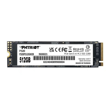 SSD Patriot Viper P320 M.2 PCI-Ex4 NVMe 512GB 3GB/s-1