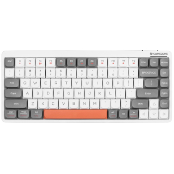 Klawiatura mechaniczna Tracer FINA 84 White/Grey (Outemu Red Switch)-1