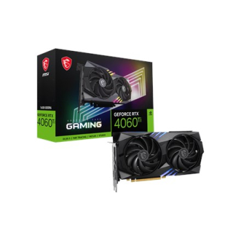MSI GeForce RTX 4060 Ti GAMING 16G | NVIDIA | 16 GB | GeForce RTX 4060 Ti | Pamięć GDDR6 | Ilość portów HDMI 1 | PCI Exp