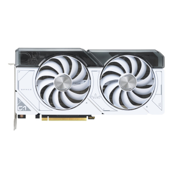 Asus Dual GeForce RTX 4070 SUPER White OC Edition 12GB GDDR6X | NVIDIA | 12 GB | GeForce RTX 4070 SUPER | Pamięć GDDR6X