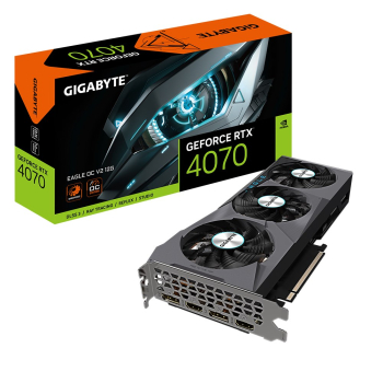 VGA PCIE16 RTX4070 12GB GDDR6X/N4070EAGLE OCV2-12GD GIGABYTE-1