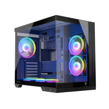 MODECOM OBUDOWA VOLCANO PANORAMA APEX ARGB 5F MIDI BLACK-1