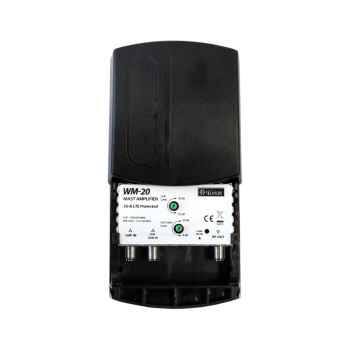 Wzmacniacz masztowy WM-20 UHF VHF DVB-T2 5G PROTECTED Telkom Telmor-1