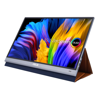 ASUS ZenScreen OLED MQ16AH 39,6 cm (15.6") 1920 x 1080 px monitor Full HD Szary-1