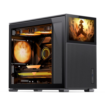 Jonsbo D31 MESH Screen Micro-ATX Tempered Glass - black-1