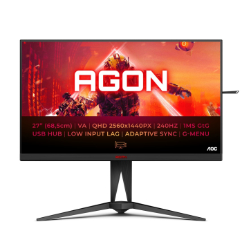 AG275QZN 27IN 68.58CM VA/2560X1440 0.5 MS MPRT 16.9 BLACK-1