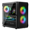 LOGIC OBUDOWA PORTOS ARGB MINI USB 3.0 BLACK-1