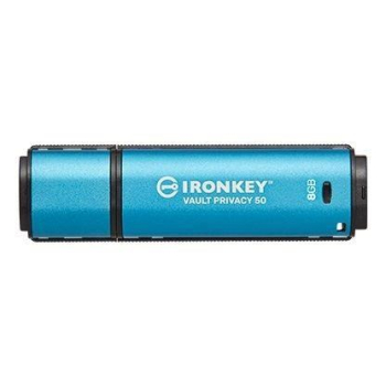 8GB IRONKEY VAULT PRIVACY 50/AES-256 ENCRYPTED FIPS 197-1