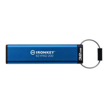 32GB IRONKEY KEYPAD 200 AES-256/ENCRYP FIPS 140-3 LVL 3(PENDING)-1