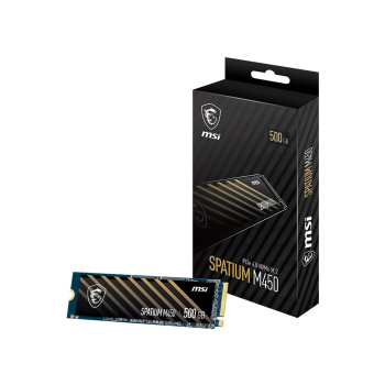 SSD PCIE G4 M.2 NVME 500GB/SPAT. M450 S78-440K220-P83 MSI-1