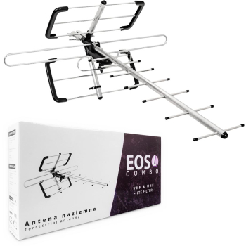 Antena DVB-T/T2 Spacetronik EOS L Combo Black (pasywna)-1