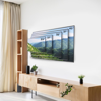 MACLEAN UCHWYT DO TELEWIZORA LUB MONITORAMAX. VESA 200X200, 23-43", 30KG, CZARNY MC-414-1