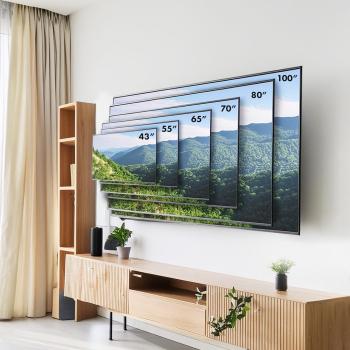 MACLEAN UCHWYT DO TV, MAX VESA 800X400, 43-100", 120KG, REG. ODCHYLENIA +15°~-15° MC-422-1