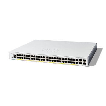 Cisco C1300-48P-4X łącza sieciowe Zarządzany L2/L3 Gigabit Ethernet (10/100/1000) Biały-1