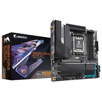 MB AMD B650 SAM5 MATX/B650M AORUS ELITE AX GIGABYTE-1