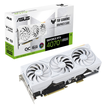 Karta graficzna ASUS TUF Gaming GeForce RTX 4070 Ti SUPER BTF White OC Edition 16GB GDDR6X-1