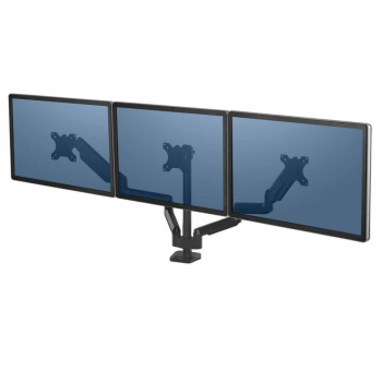 MONITOR ARM TRIPLE PLATINUM 8042601 FELLOWES-1