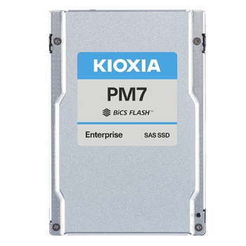 Dysk SSD Kioxia PM7-R 3.84TB 2.5" (15mm) SAS 24Gb/s KPM7VRUG3T84 (DWPD 1) SED-1