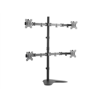 Uchwyt biurkowy na 4 monitory LCD/LED LogiLink VESA 100x100, 13–32“-1